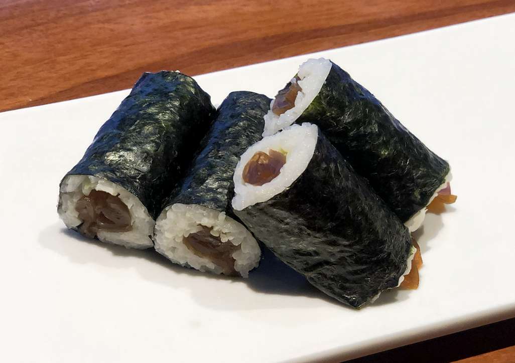 江戸前寿司で巻き物といえば「かんぴょう巻き」 